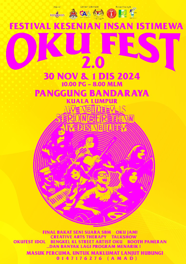 OKU FEST 2.0: Festival Seni Insan Istimewa